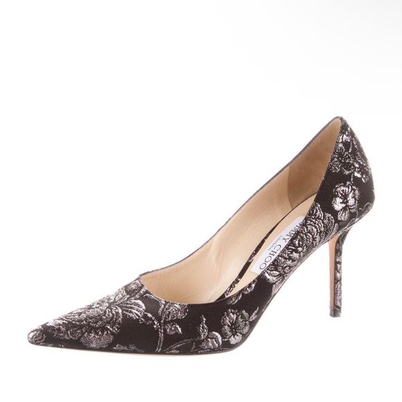 Jimmy Choo Black and Silver Women's Shoes - Picture 2 of 5